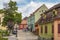 Sighisoara citadel cityscape, Romania