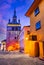 Sighisoara, Romania - Clock Tower in Transylvania medieval city