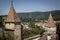 Sighisoara Spires overlooking town