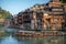 Sighseeing boats with tourists in Fenghuang