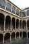 Sight of the internal courtyard The Normans`l Palace in Palermo, Sicily