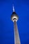 Sight to the Berlin Landmark TV Tower at Dawn. Berlin,Berlin/Germany - 09.05.2019