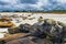 Sightseeing around Lighthouse Pontusval at Brignogan-Plages, Fin