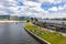 Sightseeing boats on the river Spree in Berlin, Germany