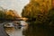 Sightseeing narrow boat Regents Canal London