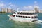 Sightseeing tour aboard a ship in Miami