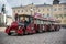 A sightseeing train parked in Goteborg city