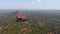 Sigiriya ancient rock fortress in Central Province of Sri Lanka