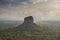 Sigiriya Lion Rock fortress, view from Pidurangala,Sri Lanka