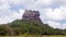 Sigiriya Lion Rock landscape a view from the jungle, Sri Lanka timelapse