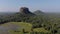 Sigiriya Lion Rock Mount sri lag dawn top view