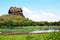 The Sigiriya (Lion\'s rock) is an ancient rock fortress