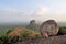 Sigiriya Rock Fortress view from Pidurangala