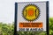 SIGIRIYA, SRI LANKA - JULY 21, 2016: View of a sign Tourist Friendly Eating Place near Sigiriya Lion Rock, Sri Lan