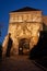 Sigismund Gate to Bratislava Castle at Night