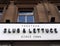 Sign above the slug & lettuce pub in boar lane in leed