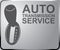Sign auto service, Automatic transmission. Banner design .