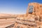 Sign at the base of Paranal Observatory in Chile