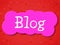 Sign Blog Shows Signboard Message And Blogging