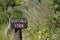 A sign for the Buffalo Fork River in the Grand Teton National Park in Wyoming