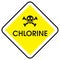 Sign chlorine