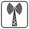 Sign of communications tower.