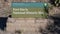 Sign at entrance to Fort Davis National Historic Site in Fort Davis, Texas.