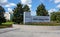 The sign at the entrance of the University of Central Florida School of Medicine