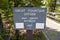 Sign for eruption times, left blank at Great Fountain Geyser, a geothermal feature along Firehole Lake Drive in Yellowstone