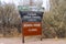 Sign for the Fairbank Historic Townsite and ghost town - San Pedro Riparian Conservation