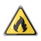 Sign of flammability.Oil single icon in cartoon style vector symbol stock illustration web.