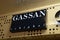 Sign Of Gassan Diamonds At Schiphol Airport The Netherlands