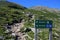 Sign at Gros Morne Mountain