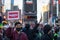 Sign Held by a Protestor at Times Square in New York City during a Myanmar Protest against the Military Coup