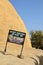 Sign at Historic Jaisalmer Fort, Rajasthan, India