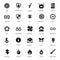 Sign and Imprints Glyph Vectors Pack