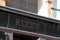 Sign on the kuoni luxury travel agents in victoria gate, king edward street in the centre of Leeds