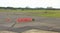 sign markings on taxiwayat airport