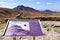 Sign at Mirador Astronomico de Sicasumbre - Fuerteventura, Spain