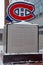 Sign of Monument for the Montreal Canadiens Hall of Fame,