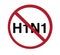 Sign - no H1N1