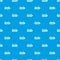 Sign octoberfest pattern seamless blue