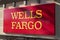 Sign Over Wells Fargo Banking Institution