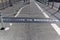 Sign on pavement of Brooklyn Bridge with text: welcome to Brooklyn