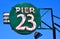 Sign of the Pier 23 Cafe