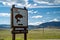 Sign for the Pine Creek Fishing Access in the Paradise Valley of Montana