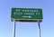 Sign Pointing to Mount Harvard, Colorado 14er in the Rocky Mountains