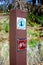 Sign Post for Pacific Crest Trail