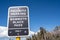 Sign for priority parking - Mammoth Black Pass for pass holders near the Main Lodge of