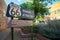 Sign for the Route 66 Roadside Attraction - Standin on the Corner